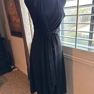 Michael Kors Black Midi Dress
